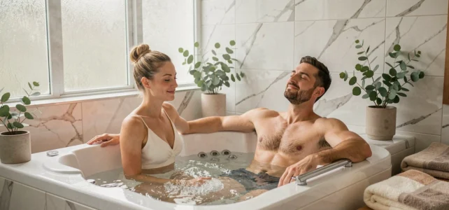 Partager un moment unique : les avantages de la baignoire balnéo 2 personnes à partager